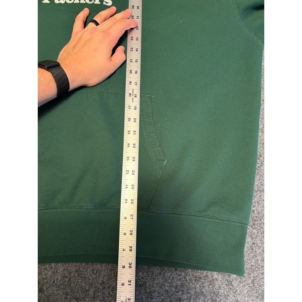 Green Bay Packers NFL Team Apparel Hoodie 3XLT Sweatpants 2XLT Set Go Pack Go - Picture 7 of 12